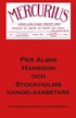 Per Albin Hansson och Stockholms Handelsarbetare