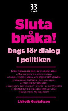 Sluta bråka! (häftad)