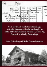 C. A. Gottlunds samlade nedteckningar av finska slktnamn i husfrhrslngderna 1819-1827 fr Grsmark, Fryksnde, Norra Ny, stmark och Dalby frsamlingar (hftad)