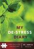 My de-Stress Diary: 52 Effective Tips for Less Stress & More Peace of Mind