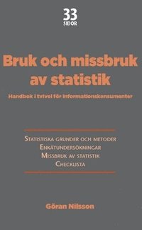 Bruk och missbruk av statistik : Handbok i tvivel för informationskonsumenter (häftad)