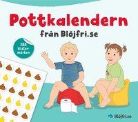Omslag för Pottkalendern från Blöjfri.se : ett pedagogiskt och roligt stöd för er potträning