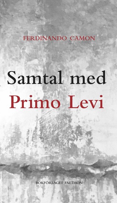 Samtal med Primo Levi (inbunden)