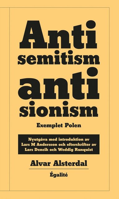 Antisemitism, antisionism : exemplet Polen (pocket)