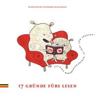 Omslag: 17 skäl för läsning / 17 Gründe fürs lesen