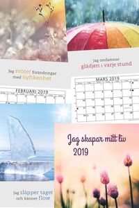Jag skapar mitt liv 2019 (vggkalender, medium)