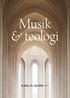 Musik och teologi
