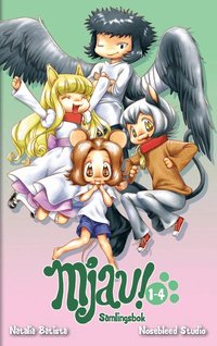 Omslag: Mjau! 1-4, samlingsbok