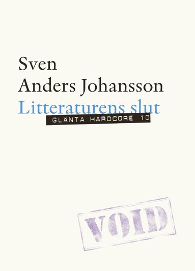 Litteraturens slut (kartonnage)