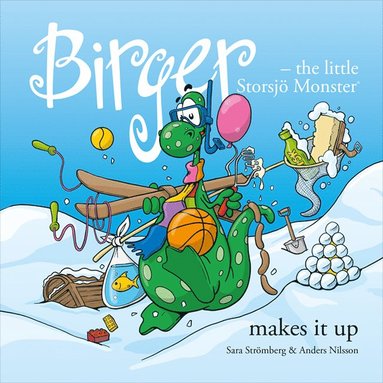 Birger - the little Storsj Monster makes it up (hftad)