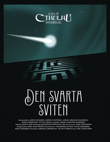 Call of Cthulhu Sverige. Den svarta sviten (hftad)