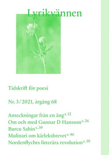 Lyrikvnnen nr 3(2021)