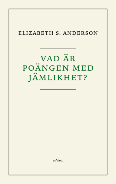 Vad r pongen med jmlikhet? (kartonnage)