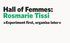 Hall of Femmes: Rosmarie Tissi