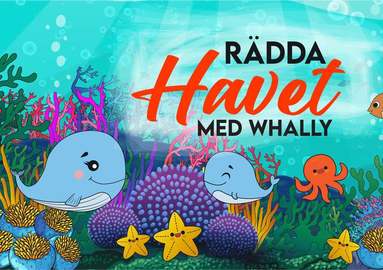 Rdda havet med Whally (inbunden)
