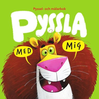 Pyssel- och mlarbok Pyssla med mig (hftad)