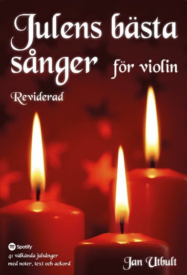 Julens bästa sånger för violin Reviderad (med duettstämmor) (inbunden)