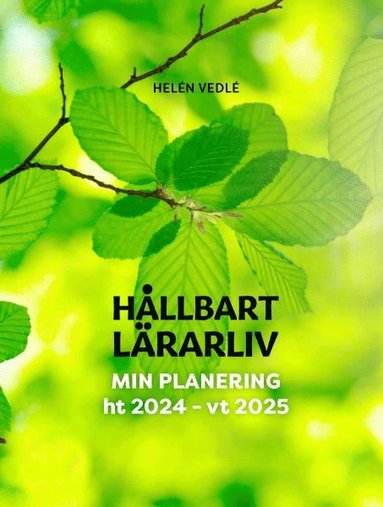 Hllbart lrarliv - Min planering 24/25 (stende A4) (kartonnage)