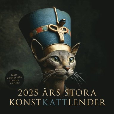 2025 �rs stora konstkattlender (kartonnage)