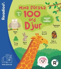 Omslag för Mina första 100 ord : djur (tvåspråkig)
