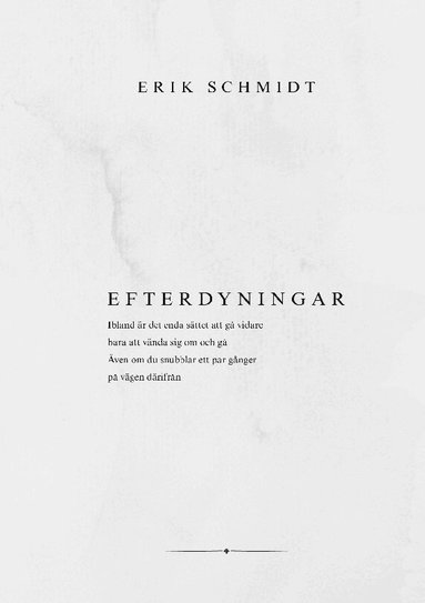 Efterdyningar : livets diktsamling (h�ftad)