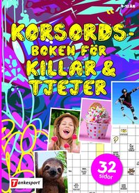 Omslag: Korsordsboken för killar & tjejer