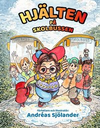 Omslag: Hjälten på skolbussen
