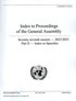 Index to Proceedings of the General Assembly 2022/2023
