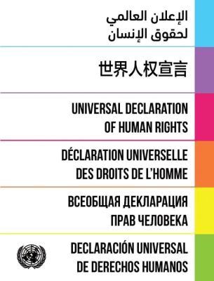 Universal Declaration of Human Rights (Multilingual Edition) - United Nations Department Of ...
