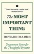 most important thing