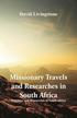 Missionary Travels and Researches in South Africa