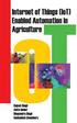 Internet of Things (Iot) Enabled Automation in Agriculture