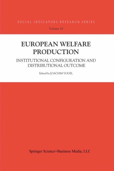 European Welfare Production (e-bok)