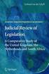 Judicial Review of Legislation