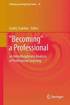 &quot;Becoming&quot; a Professional