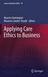 Applying Care Ethics to Business
