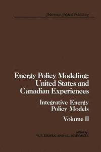 Energy Policy Modeling: United States and Canadian Experiences (hftad)