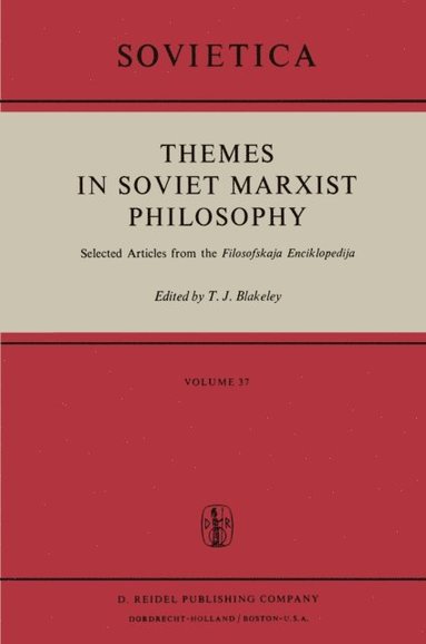 Themes in Soviet Marxist Philosophy (häftad)