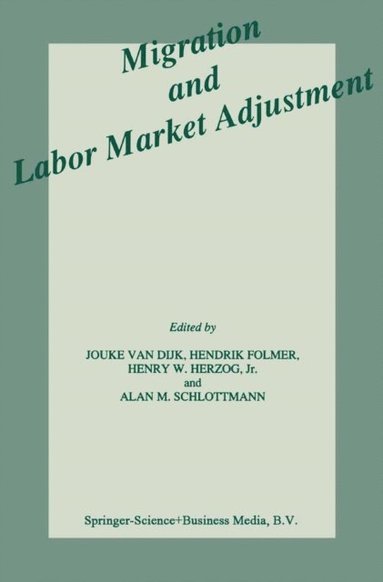 Migration and Labor Market Adjustment (e-bok)