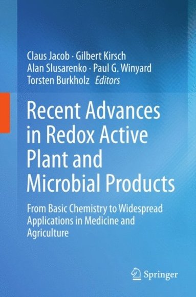 Recent Advances in Redox Active Plant and Microbial Products (e-bok)