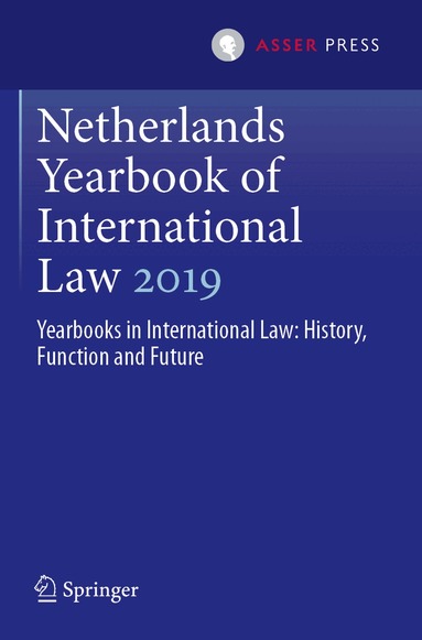 Netherlands Yearbook of International Law 2019 (inbunden)
