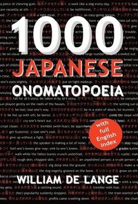 1000 Japanese Onomatopoeia (inbunden)