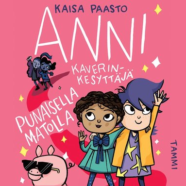 Anni kaverinkesyttj punaisella matolla