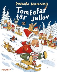 Tomtefar tar jullov (kartonnage)