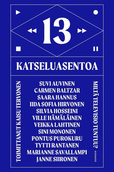 13 katseluasentoa : miltä televisio tuntuu? (e-bok)