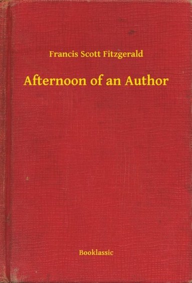 Afternoon of an Author (hftad)