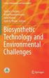 Biosynthetic Technology and Environmental Challenges
