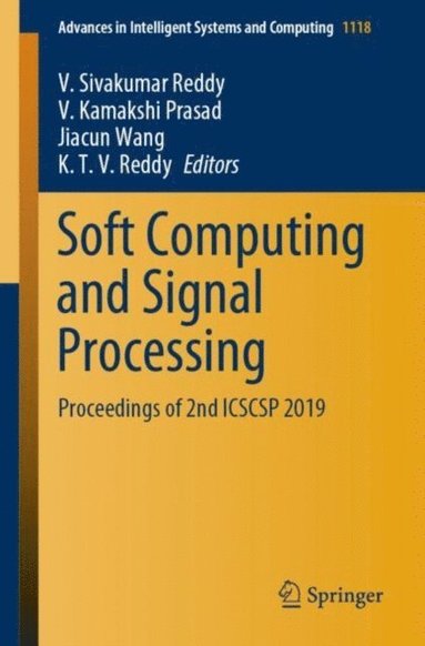 Soft Computing and Signal Processing (e-bok)
