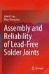 Assembly and Reliability of Lead-Free Solder Joints