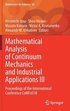 Mathematical Analysis of Continuum Mechanics and Industrial Applications III